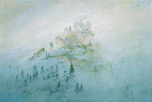 Brume matinale dans les montagnes - Caspar David Friedrich